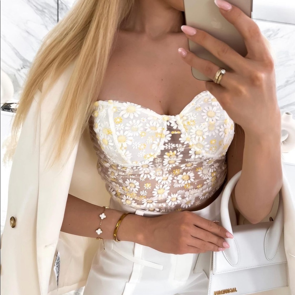 ZARA DAISY BUSTIER - Picture 3 of 4